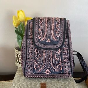 BANDA BAGS Handmade Embroidered Gusini Boho Backpack